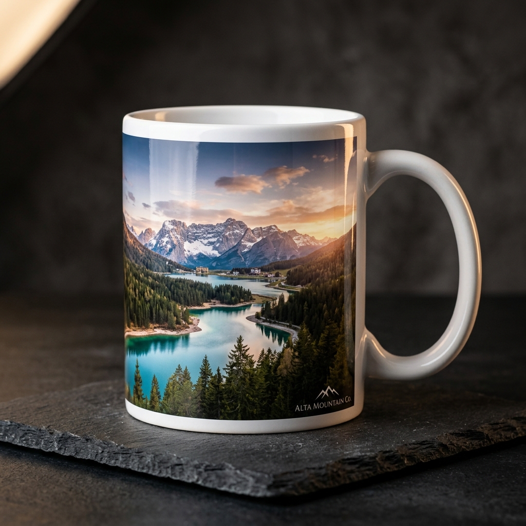 Custom photo mug printing